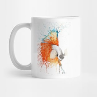 Orange Splice Gourami Fish Mug